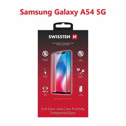 Swissten Sklo Full Glue, Color Frame, Case Friendly pro Samsung A546 Galaxy A54 5G, černé