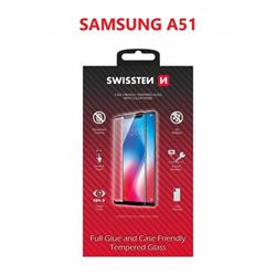 Swissten sklo Full Glue Galaxy A51, černé  