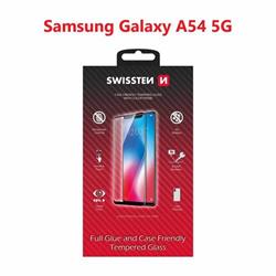 Swissten sklo Full Glue Galaxy A54, černé  