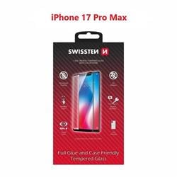 Swissten sklo Full Glue iPhone 17 Pro Max, černé