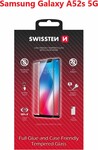Swissten sklo Full Glue pre Samsung Galaxy A52s, čierne