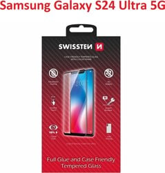 Swissten sklo Full Glue pre Samsung Galaxy S25 Ultra, čierne