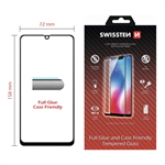 Swissten sklo Full Glue Samsung Galaxy A02s, černé 