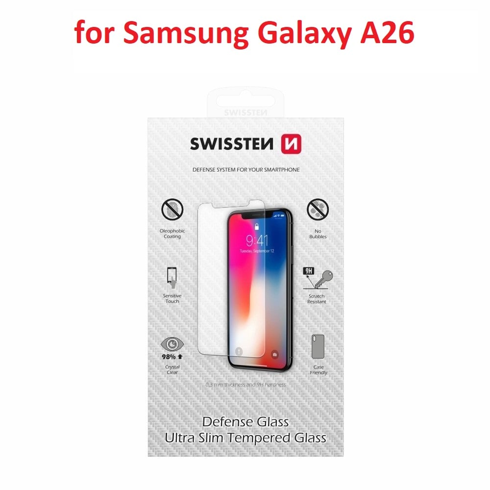 Swissten sklo pro Samsung Galaxy A26 5G RE 2.5D