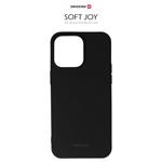 Swissten Soft Joy pre iPhone 15 Pro Max, čierne