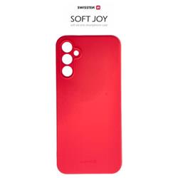 Swissten Soft Joy Pro Galaxy A14, červené