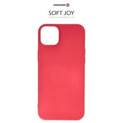 Swissten Soft Joy Pro iPhone 15 Plus, červené