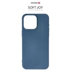 Swissten Soft Joy Pro iPhone 15 Pro Max, modré