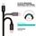 SWISSTEN Textile USB-C, datový kabel, červený, 0,2 m
