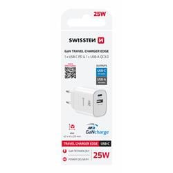 Swissten USB-C hub 8-in-1 (USB-C 100W, HDMI 4K, LAN RJ45, 2x USB-A, 1x USB-C 5Gbps, SD, Micro SD), aluminium