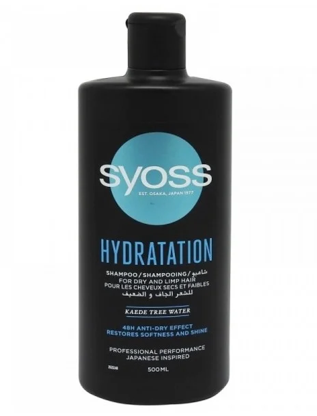Syoss Shampoo Hydratation 500ml