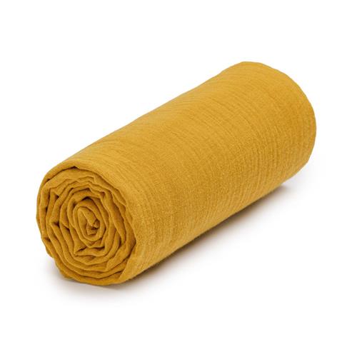 T-TOMI BIO Mušelínová osuška Mustard