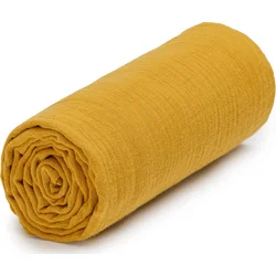 T-TOMI BIO Mušelínová osuška Mustard