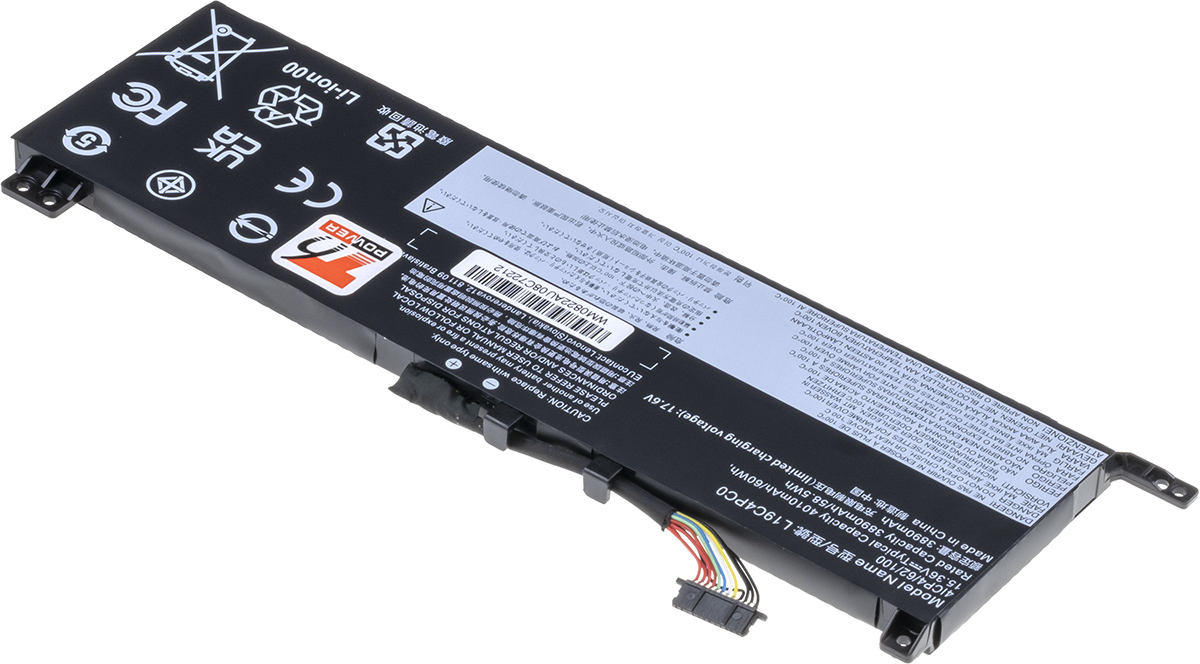 T6 power pro Lenovo Legion 5-15ARH05, 5-15IMH05, 5P-15IMH05, 3900mAh, 60Wh, 4cell, Li-pol