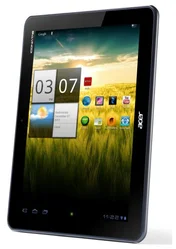 Tablet ACER ICONIA TAB A200 10" nVidia Tegra 250 1GB eMMC 32GB WiFi cam  BT GPS CZ Android 4.0 IceCream Sandwich  - šedý