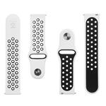 Tactical 713 Double Silikonový Řemínek 22mm White/Black