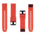 Tactical 817 Silikónový remienok pre Garmin Fenix 5S/6S/7S QuickFit 20mm Red - červený
