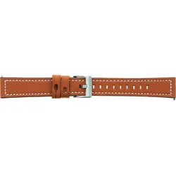 Tactical Color Kožený Pásek pro Samsung Gear S2 Classic Orange - oranžový