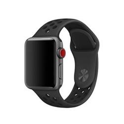 Tactical Double silikónový remienok pre Apple Watch 4 44mm Black - čierny 2445321