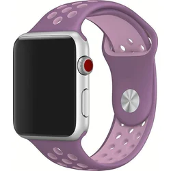 Tactical Double silikonový řemínek pro Apple Watch 4 40mm Purple/Pink - fialovo růžový