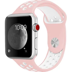 Tactical Double silikonový řemínek pro Samsung Gear S3 Pink/White - růžovo bílý