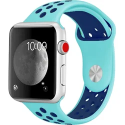 Tactical Double silikonový řemínek pro Xiaomi Amazfit Pace Green/Blue - zeleno modrý
