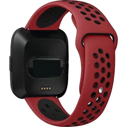 Tactical Double silikonový řemínek pro Xiaomi Amazfit Pace Red/Black - červeno černý