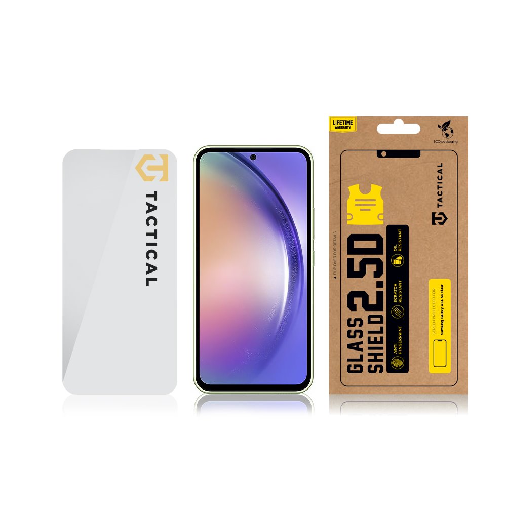 Tactical Glass Shield 2.5D sklo pro Samsung Galaxy A54 5G Clear