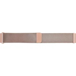 Tactical Loop magnetický kovový řemínek pro Fitbit Charge 3 Rose Gold