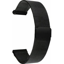 Tactical Loop Magnetický Kovový Řemínek pro Xiaomi Mi Watch Black - černý