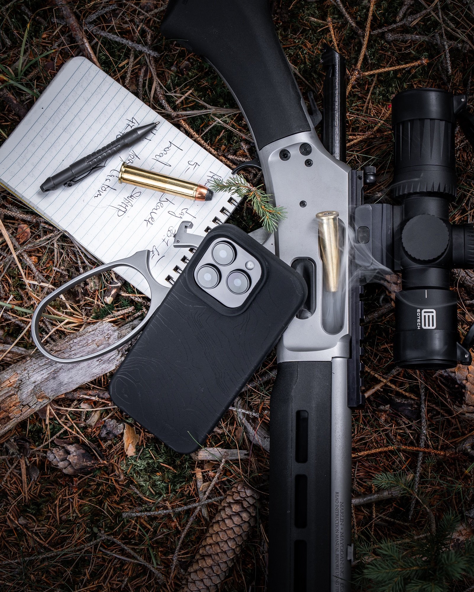 Tactical MagForce Beaver Kryt pro iPhone 16e Asphalt