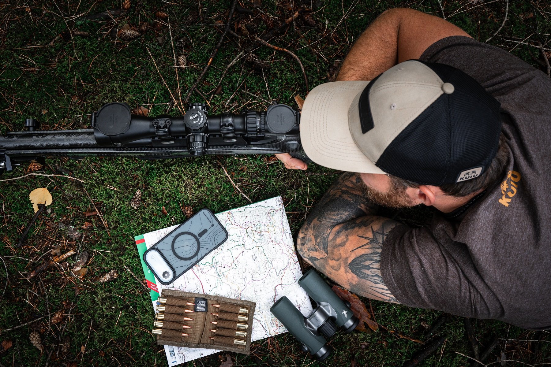 Tactical MagForce Hyperstealth Sika Kryt pro iPhone 16 Pro Max Forest Green
