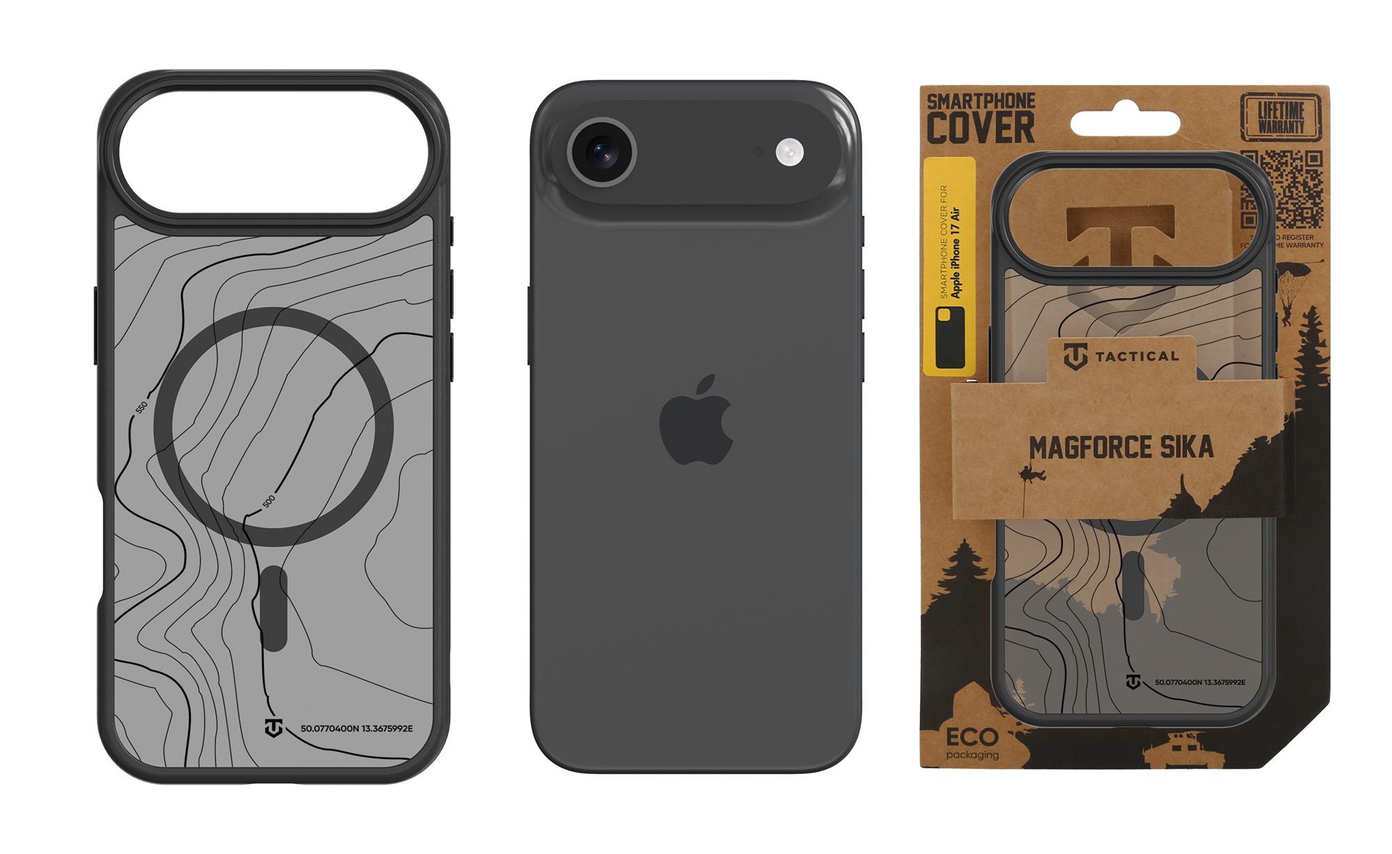 Tactical MagForce Hyperstealth Sika Kryt pro iPhone Air Asphalt