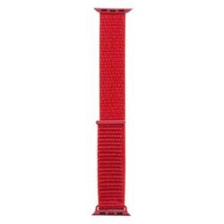 Tactical nylonový řemínek pro Apple Watch 1,2,3,4,5 38-40mm Red - červený 2449312 - Wearables