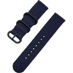 Tactical nylonový řemínek pro Samsung Gear 46mm Blue - modrý