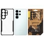 Tactical Quantum Stealth Kryt pro Samsung Galaxy S26 Ultra Clear/Black