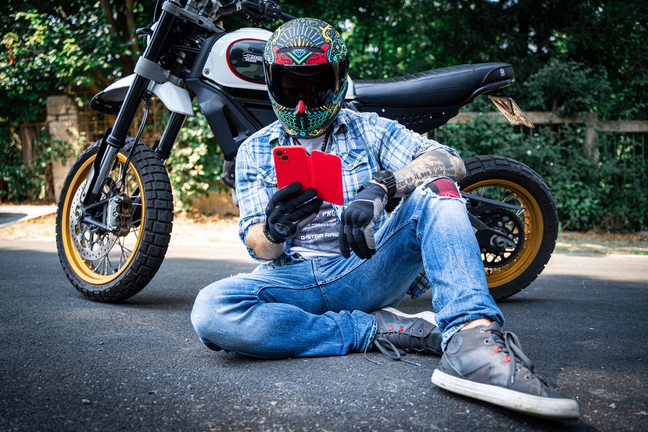 Tactical Safety Smoothie Kryt pro Apple iPhone 13 Pro Max Chilli