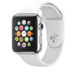 Tactical silikonový řemínek pro Apple Watch 1/2/3 38mm White - bílý 2445818 - Wearables