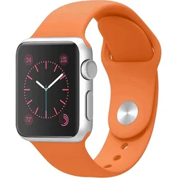 Tactical silikonový řemínek pro Apple Watch 1/2/3 42mm Orange - oranžový