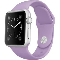 Tactical silikonový řemínek pro Apple Watch 4 40mm Light Purple - světle fialový
