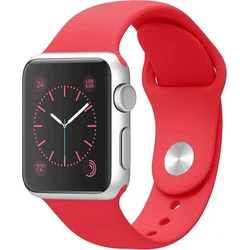 Tactical silikonový řemínek pro Apple Watch 4 40mm Red - červený