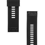 Tactical silikonový řemínek pro Garmin Fenix 5X/6X/7X QuickFit 26mm, černý