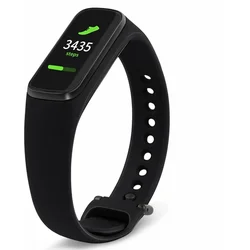Tactical silikonový řemínek pro Samsung Galaxy Fit e Black - černý