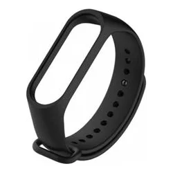 Tactical silikonový řemínek pro Xiaomi Mi Band 3/4 Black