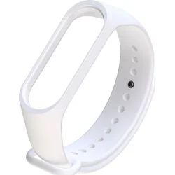 Tactical silikonový řemínek pro Xiaomi Mi Band 3/4 White