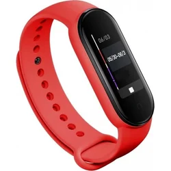 Tactical Silikonový Řemínek pro Xiaomi Mi Band 5 Red - červený 2452475 - Wearables