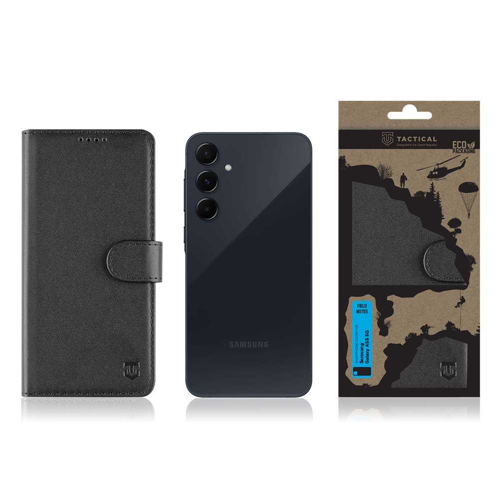 Taktické poznámky do poľa pre Samsung Galaxy A55 5G Black