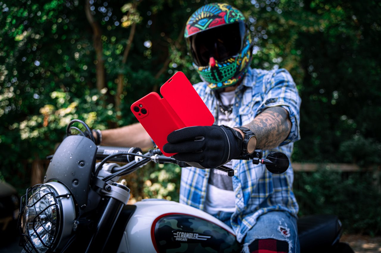 Taktický bezpečnostný kryt Smoothie pre Apple iPhone 14 Pro Max Chilli