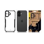 Taktický kryt Quantum Stealth pre Apple iPhone 16 číry/čierny