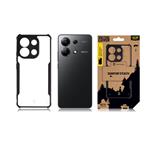Taktický kryt Quantum Stealth pre Xiaomi Redmi Note 13 4G Clear/Black